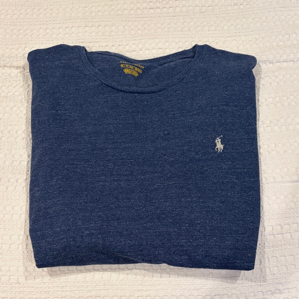 Men’s Polo Ralph Lauren Navy Long Sleeve Tee size XL